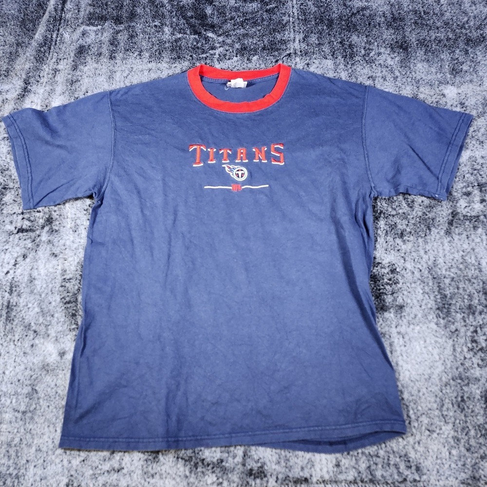 Vintageâ Tennessee Titans T-Shirt Men's Large Blue NFL Blue